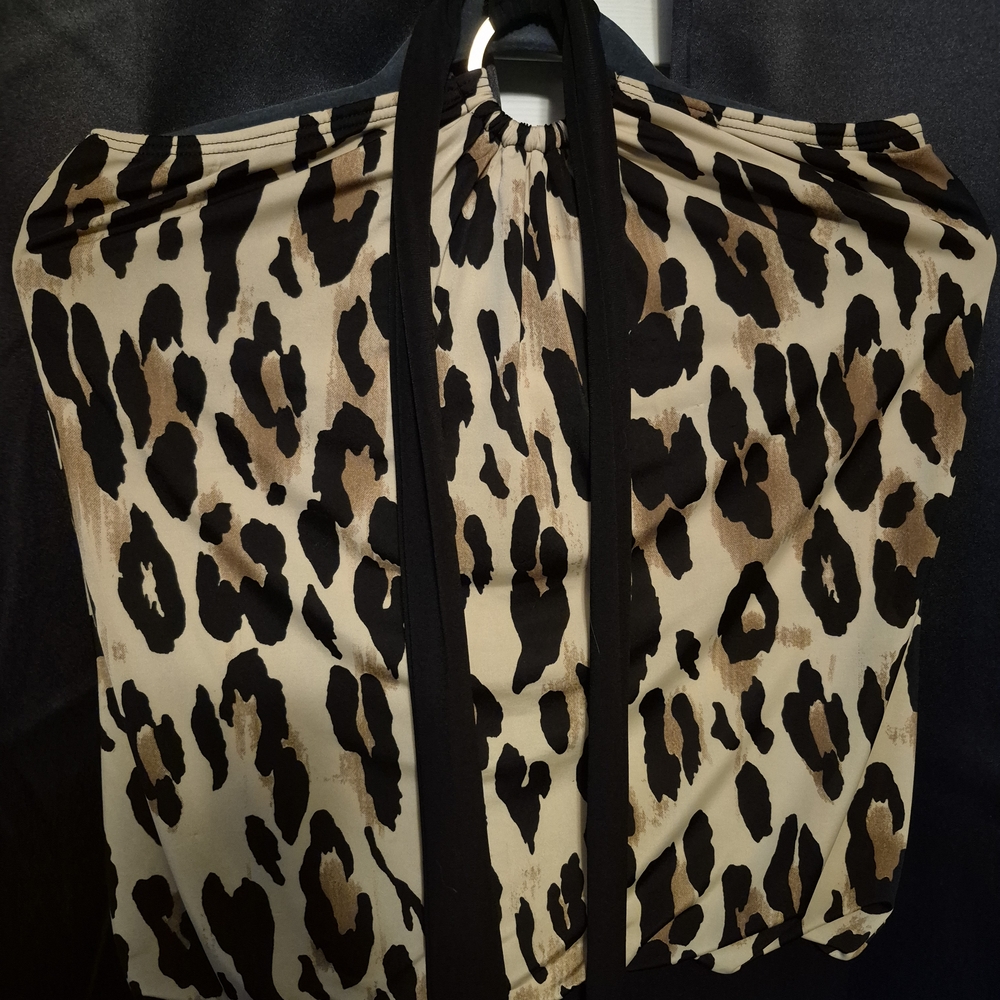 Leopard Print Women's Tank Top